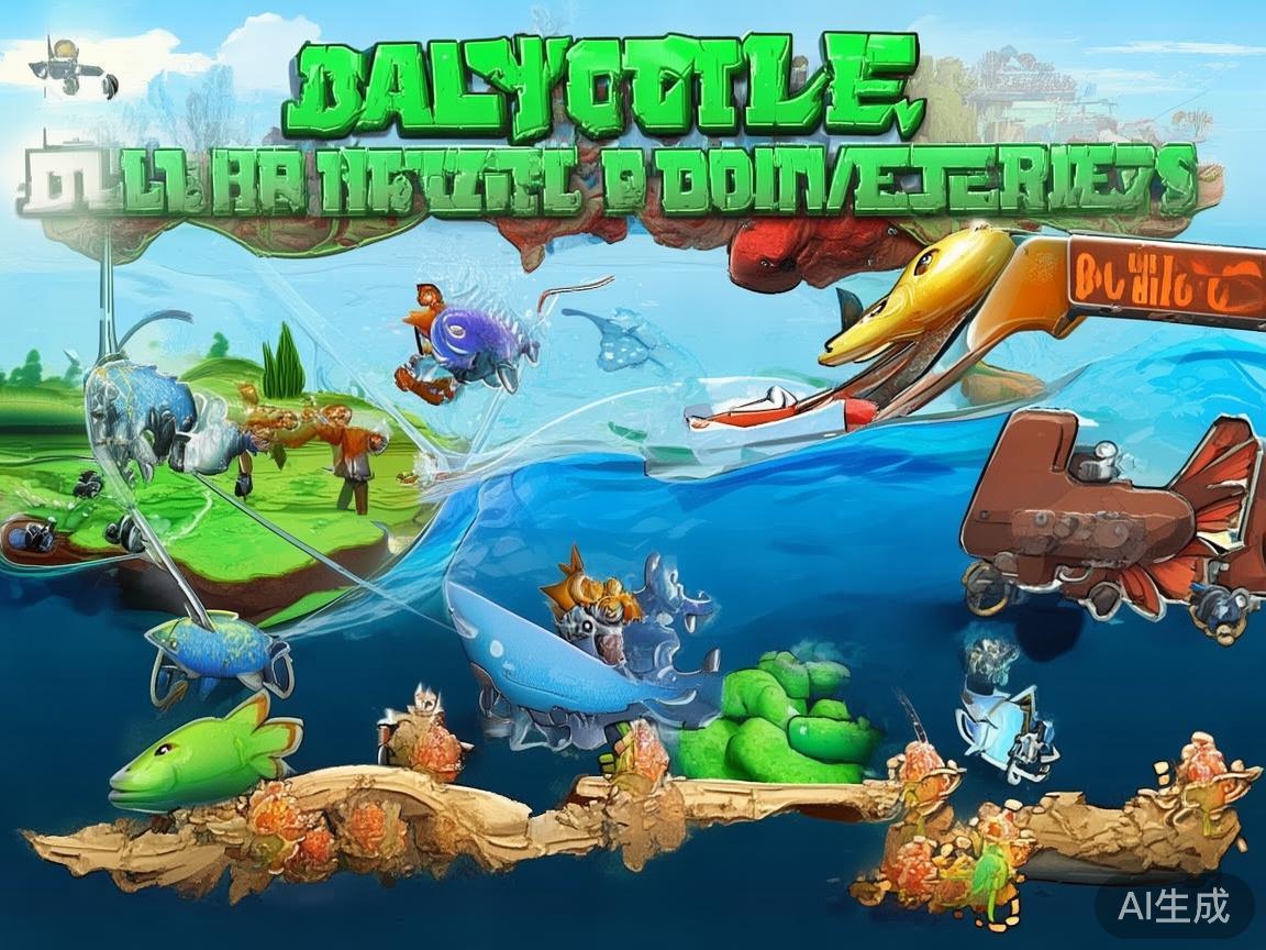 新版捕鱼游戏还引入了丰富的道具系统，包括鱼雷、炸弹