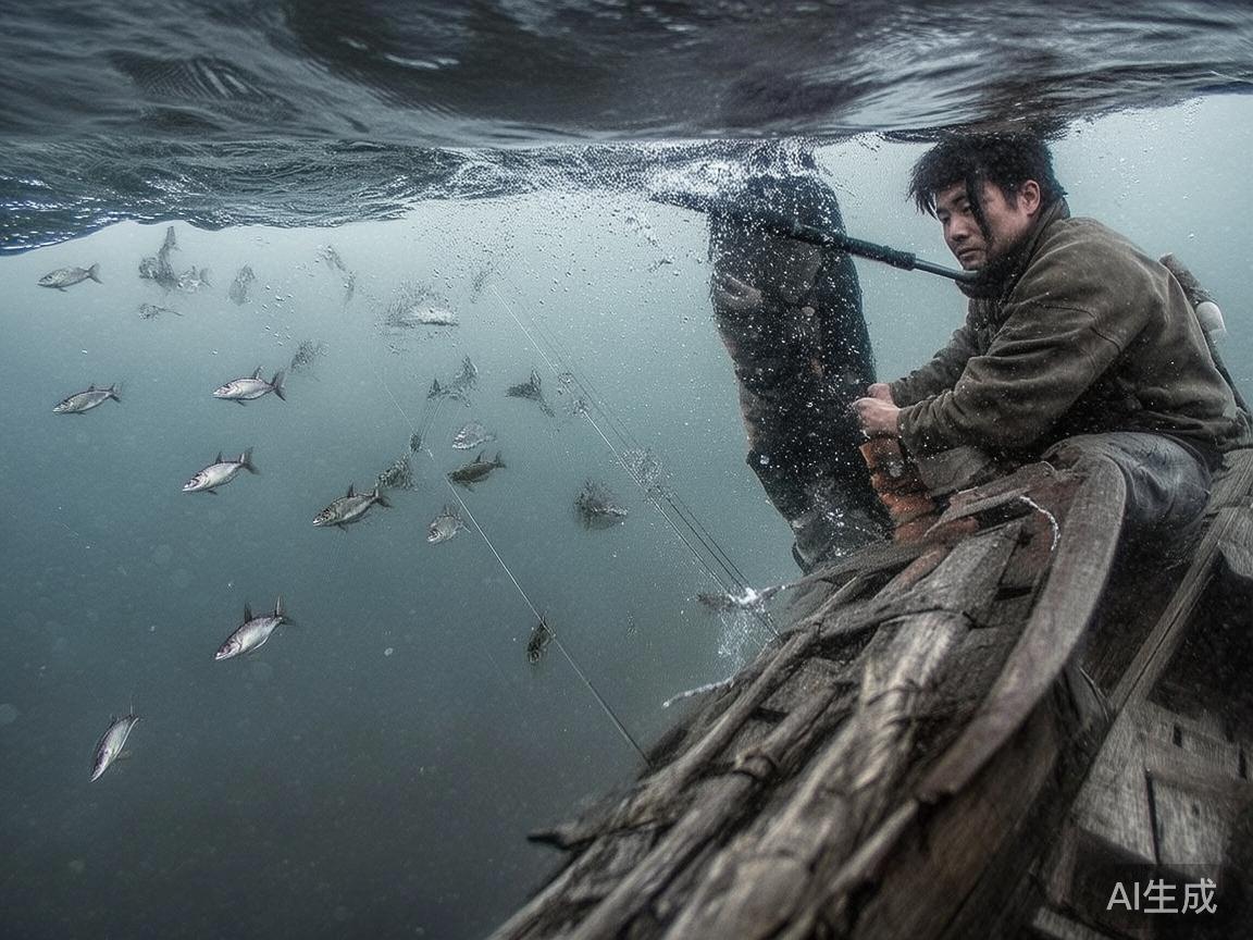 善用观察：时刻观察鱼群的移动轨迹，提前预测鱼的行进