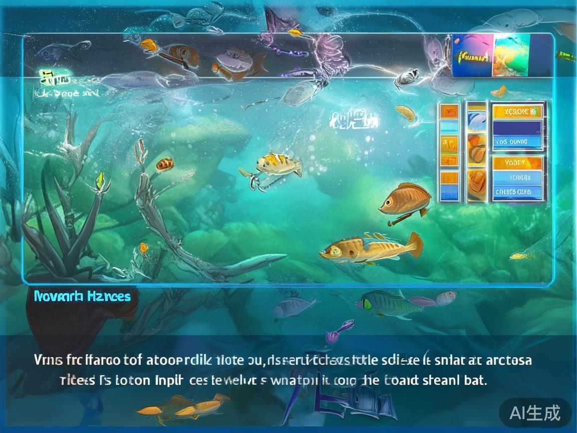 在游戏中，不同鱼类具有不同的得分和出现概率。集中火